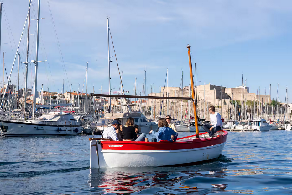Tour en bateau traditionnel dans le Vieux-Port de Marseille
